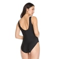 thumbnail image 3 of Reebok Women's Scoop-Neck One Piece Swimsuit, 3 of 6