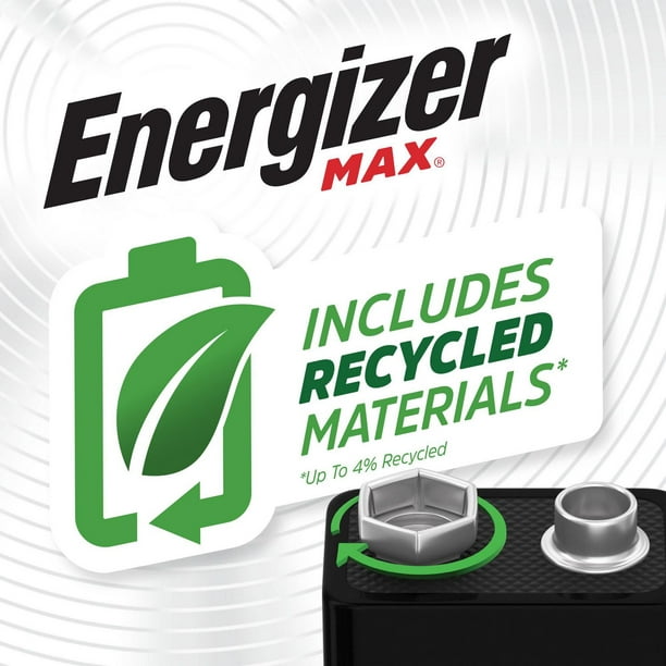 Energizer Ultimate Lithium 9V Batteries (2-Pack), Lithium 9-Volt