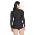 thumbnail image 3 of Reebok Women's Full Zip Rashguard, 3 of 6