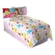 Ensemble de draps pour lit simple « Dazzling Princess » des Princesses Disney – image 1 sur 1