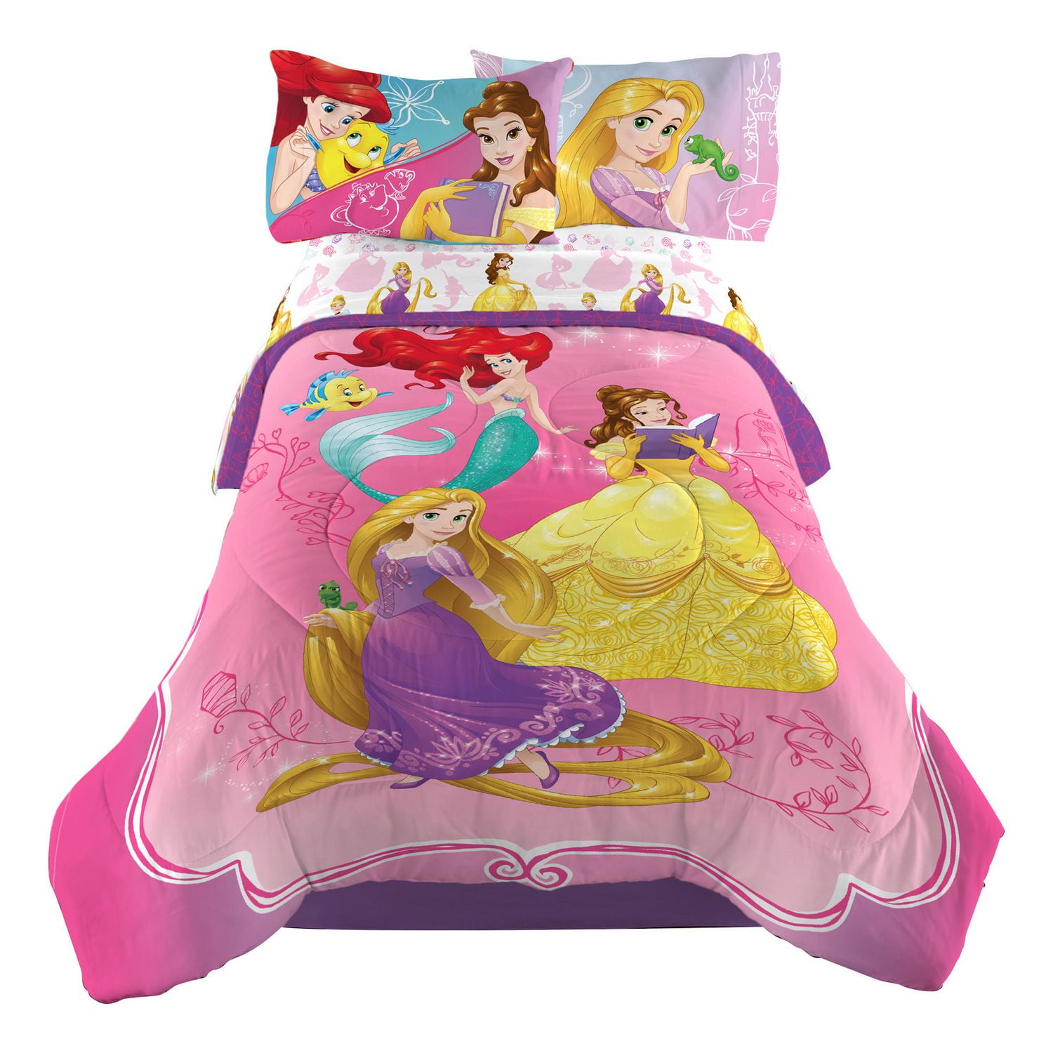 Disney princess twin sheet set best sale