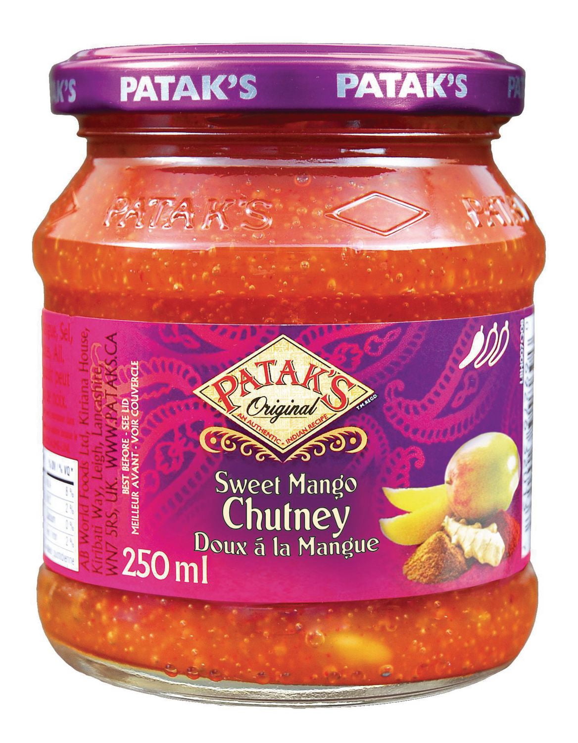 Pataks Original Sweet Mango Chutney Walmart Canada