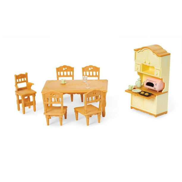 Calico Critters Cookin' Kitchen Set, Complete Furniture Set - Walmart.ca