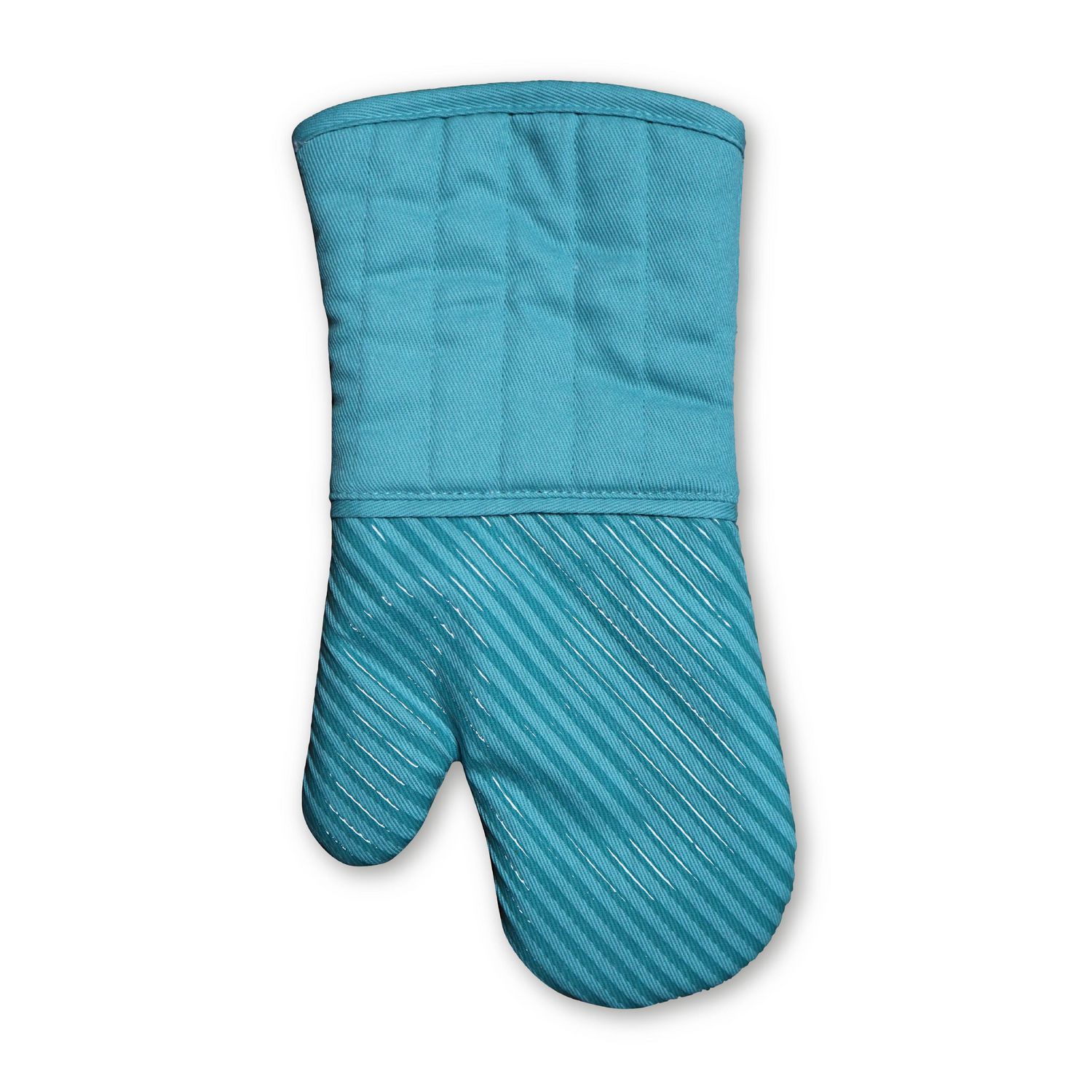 turquoise oven mitts