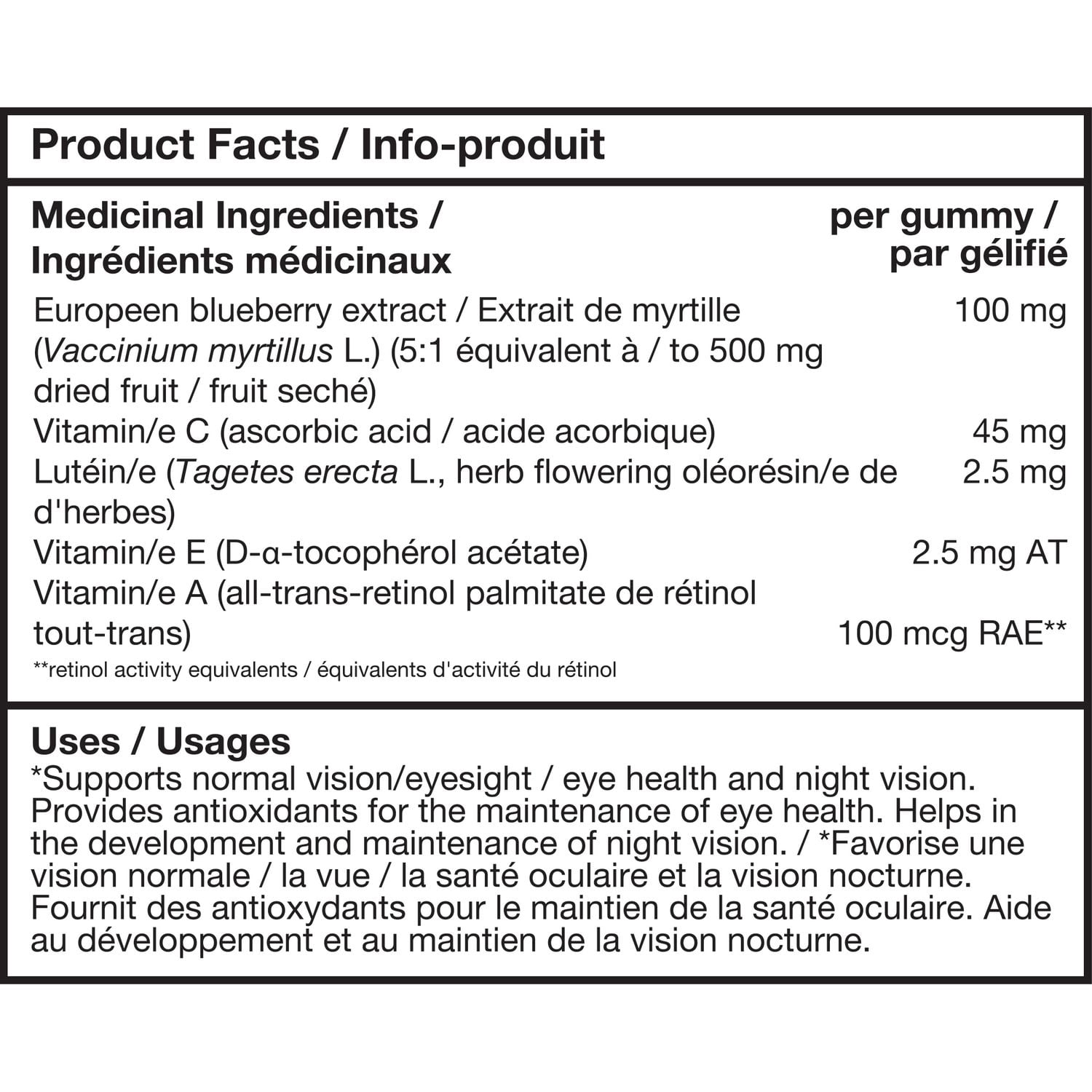 New Nordic, Blue Berry Gummies, pour la santé des yeux - Préservent la vue - À l'extrait de bleuets européens - Gélifiés végétaliens - 60 unités