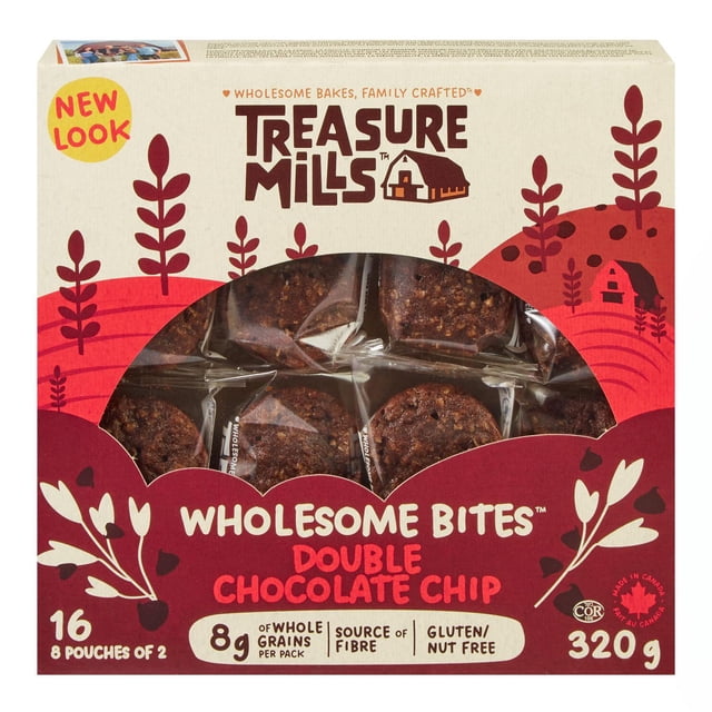 Treasure Mills Double Chocolate Chip Wholesome Bites