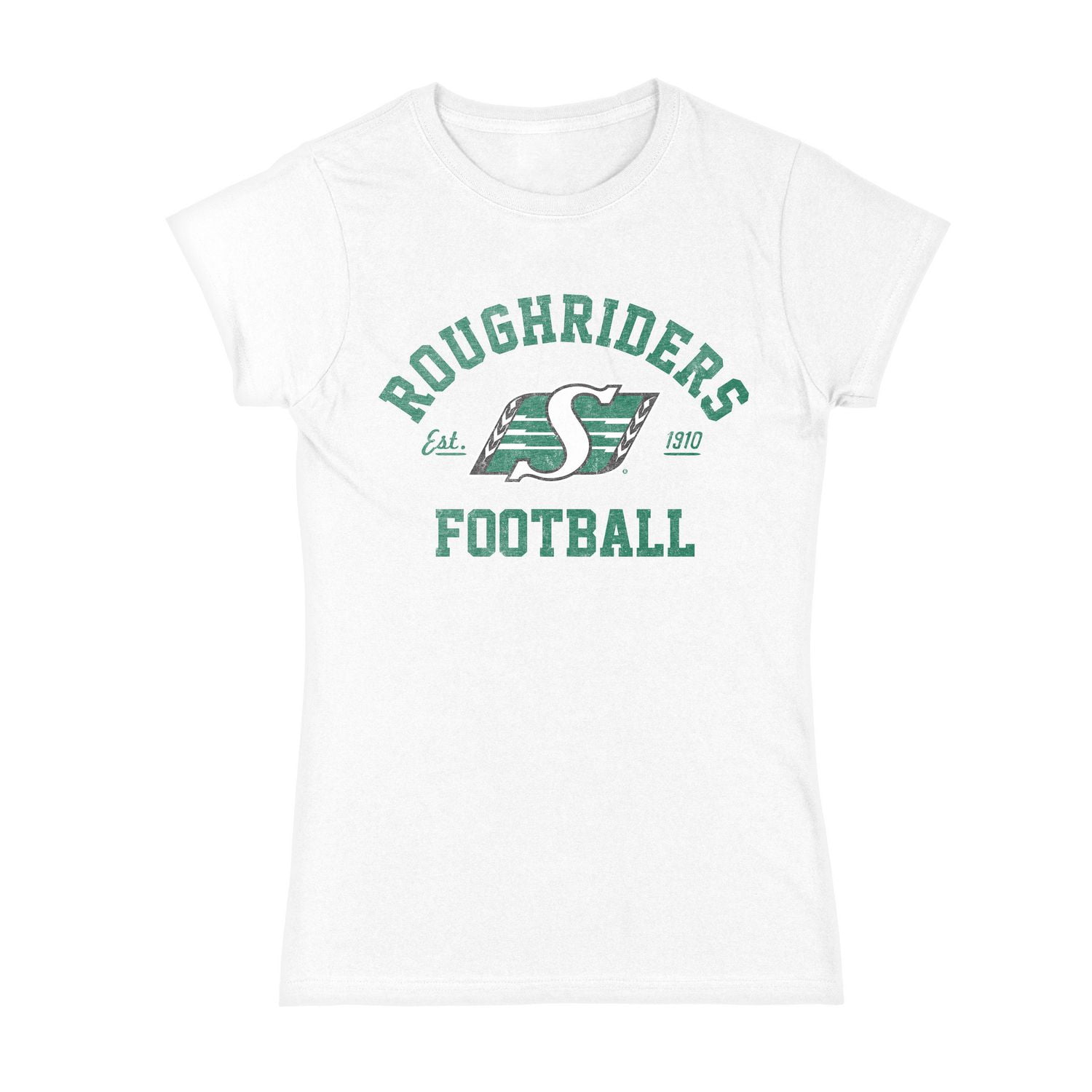 Ladies short sleeve CFL Roughriders t-shirt