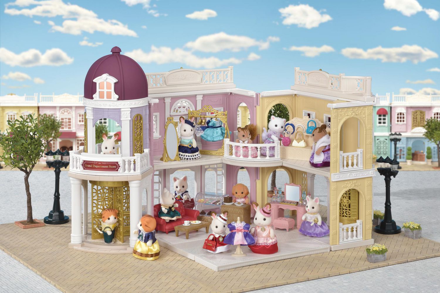 Sylvanian families town grand department store gift sale set