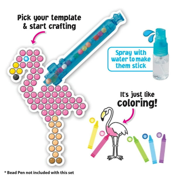 Aquabeads Star Bead Studio - Complete Arts & Crafts Bead Kit for Kids Ages  4+ - Over 1,000 Beads, Including Star Beads and Double Sided Bead Pen Tool