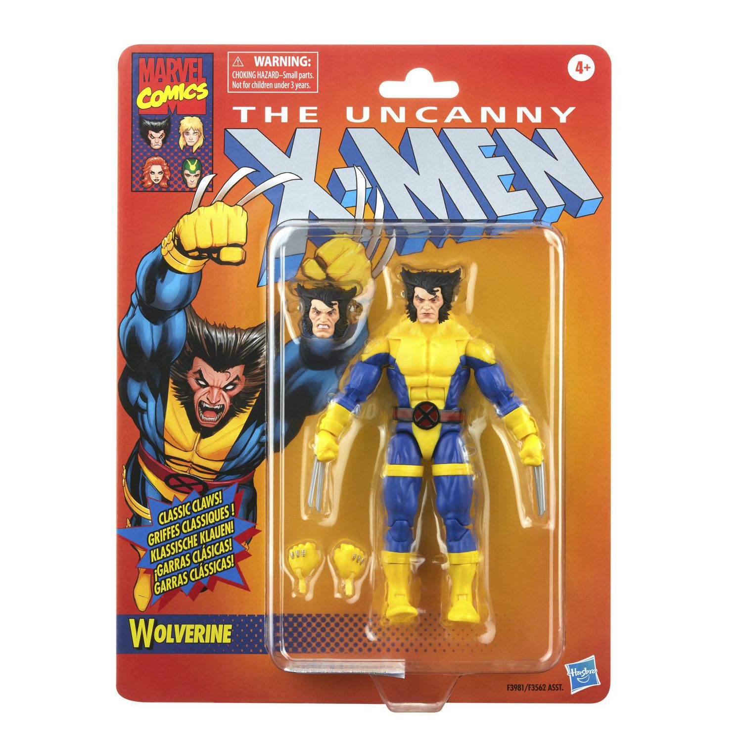 Marvel Legends Series X Men Classic Wolverine 6 inch Action Figure