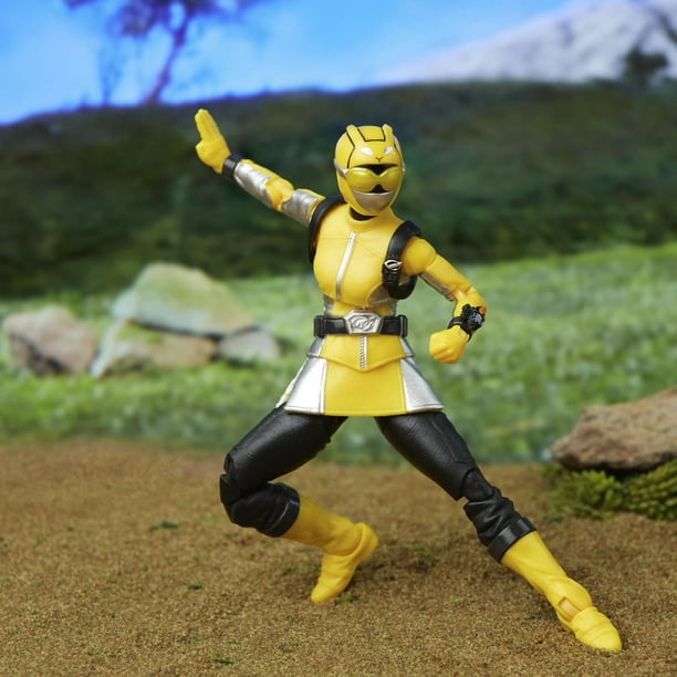 Power Rangers Lightning Collection, figurine Ranger jaune Beast Morphers de  15 cm, jouets et figurines pour enfants, à partir de 4 ans 