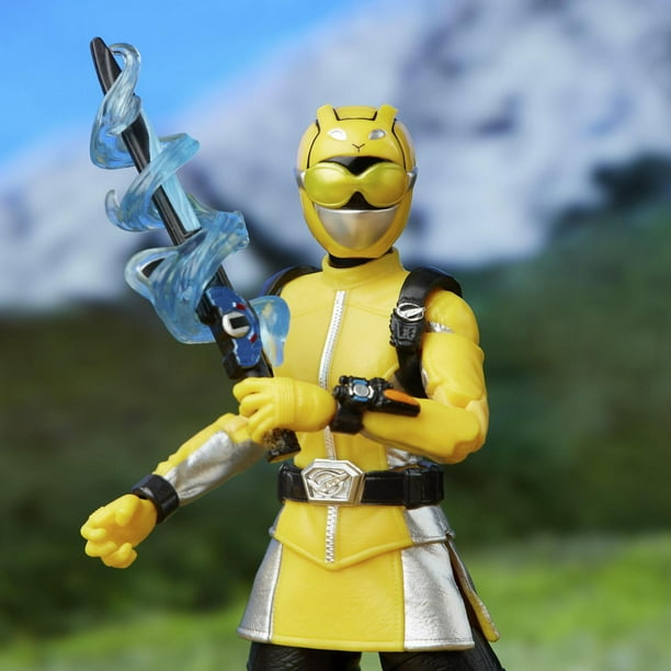 Power Rangers Lightning Collection, figurine Ranger jaune Beast Morphers de  15 cm, jouets et figurines pour enfants, à partir de 4 ans 