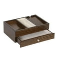 thumbnail image 3 of Mele and Co Rex Dark Oak Valet with Charging Cable, 3 of 4