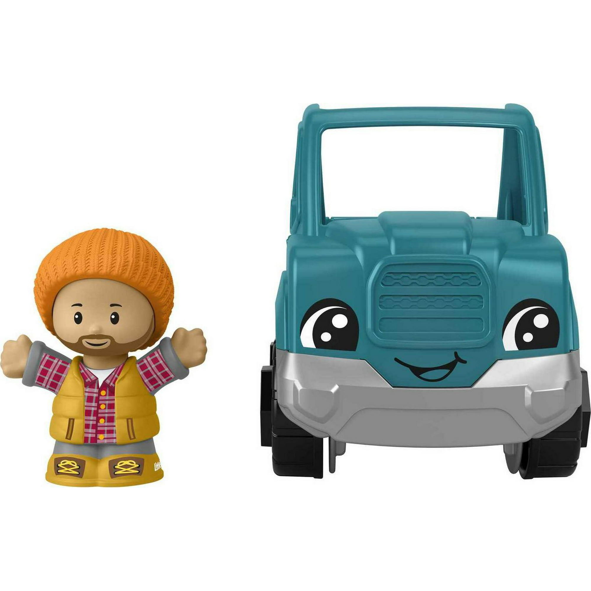 Fisher-Price Little People Pick-Up Truck Toy & Figure Set for Toddlers, 2  Pieces 