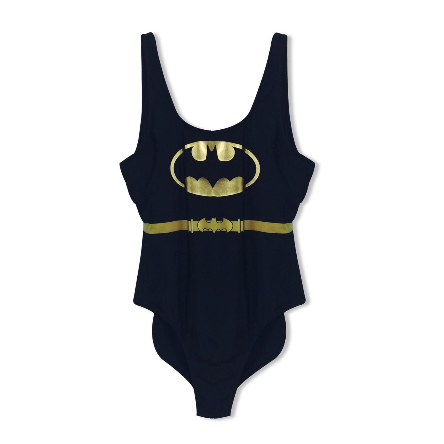 Ladies Batman Costume Swim One Piece 