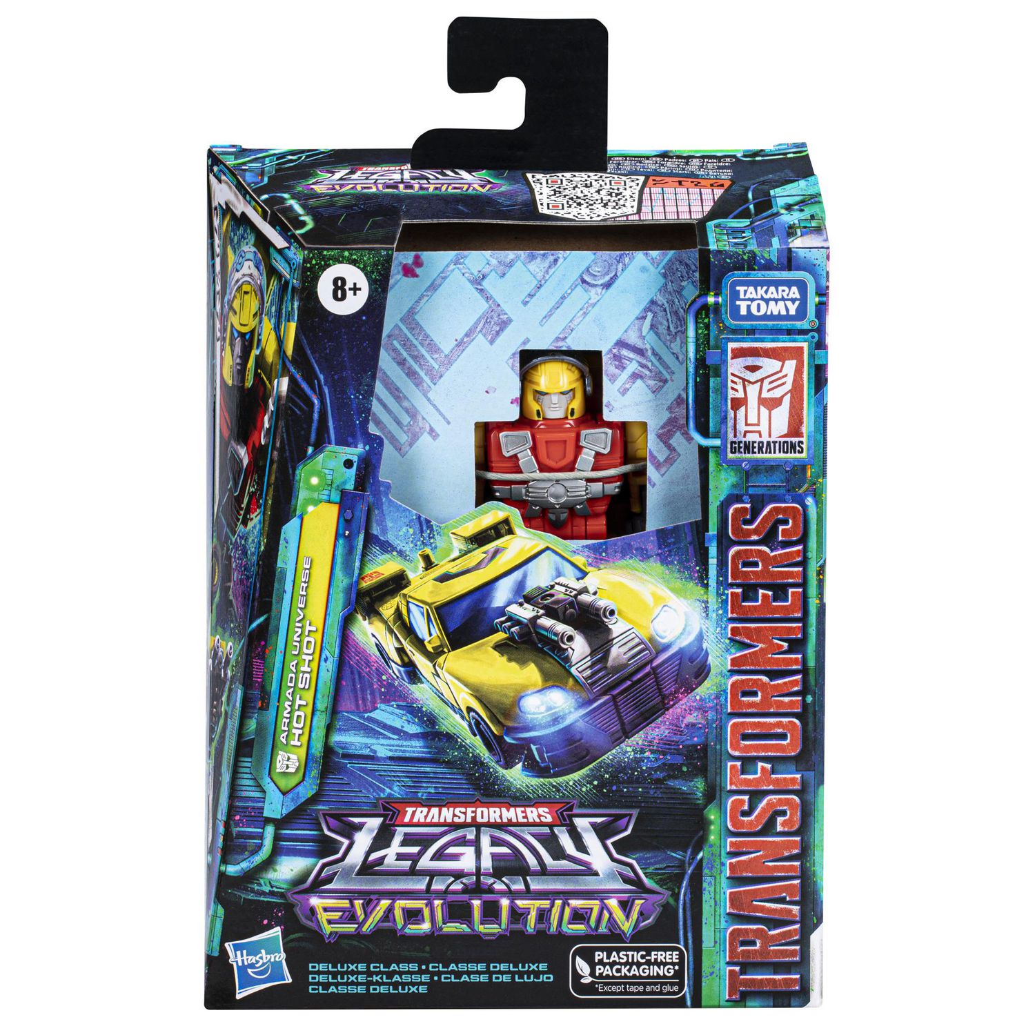 Transformers Toys Legacy Evolution Deluxe Armada Universe Hot Shot