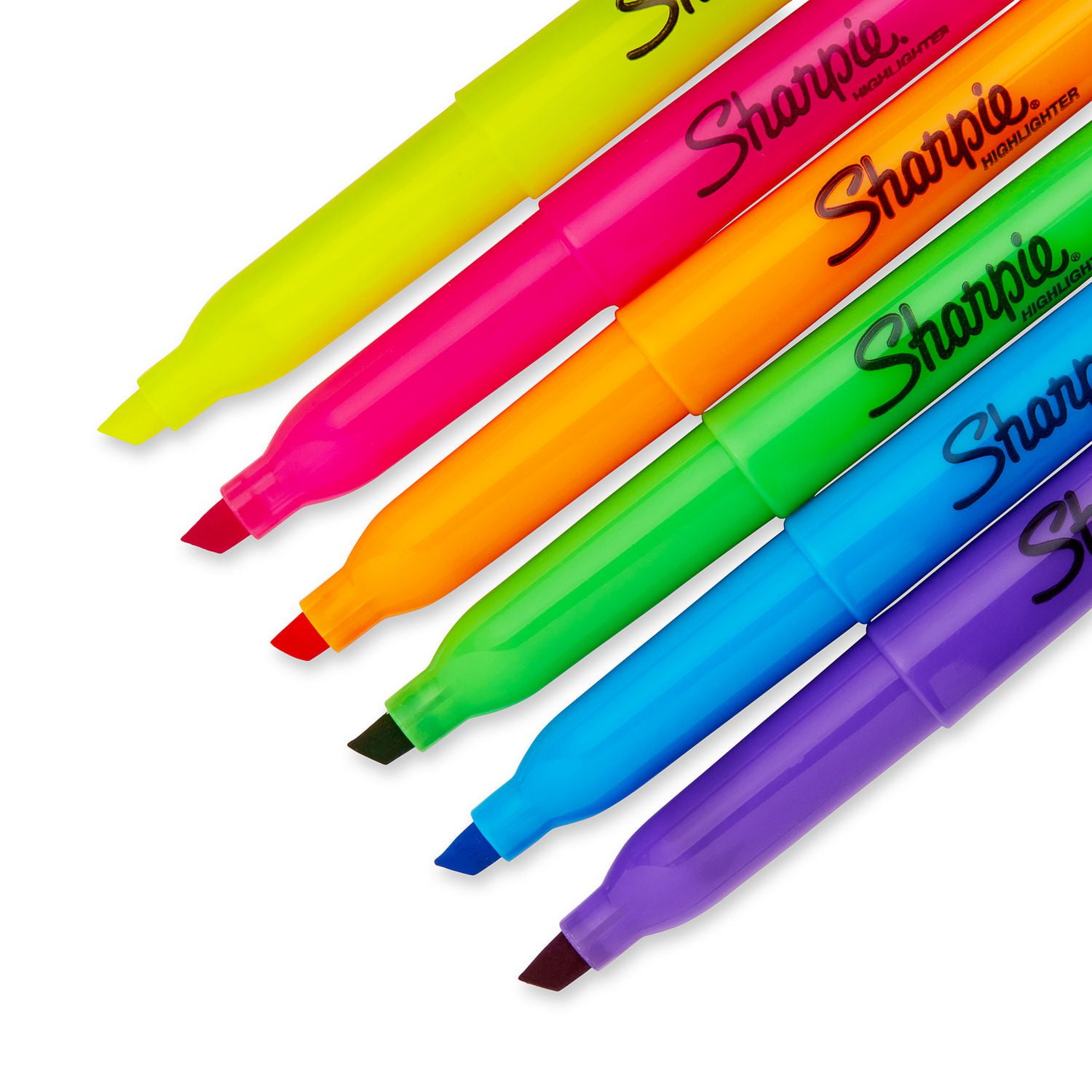 SHARPIE Pocket Style Highlighters Assorted Chisel Tip Pens, 12 Pack 