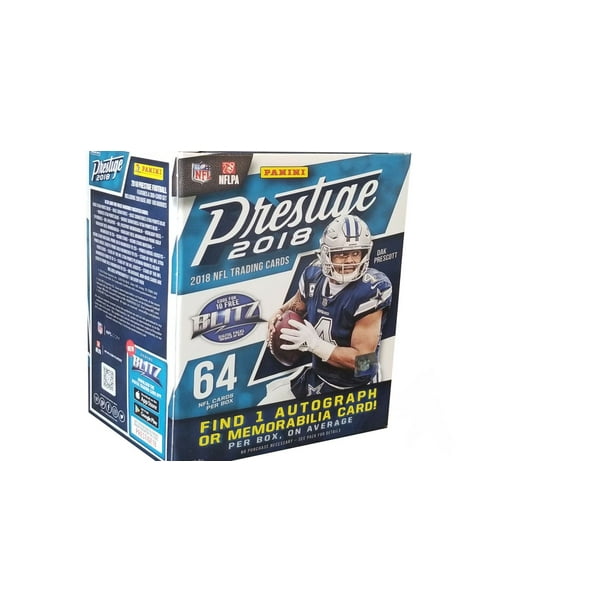 18 Panini Prestige NFL Football Value Box Cartes à collectionner