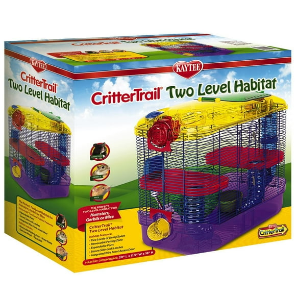 Kaytee Crittertrail 2-Level Hamster Habitat