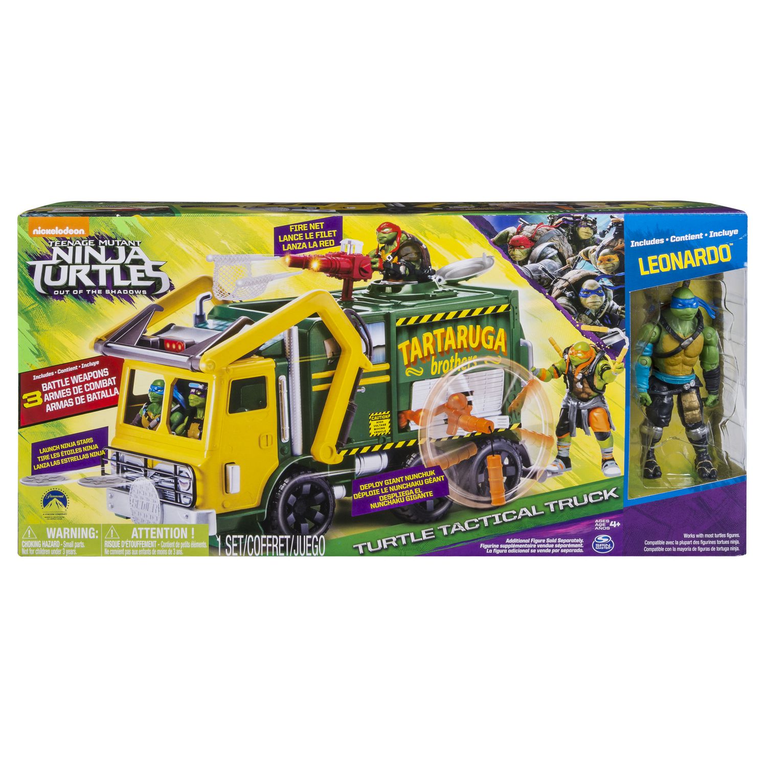 Ninja turtle hot sale truck walmart