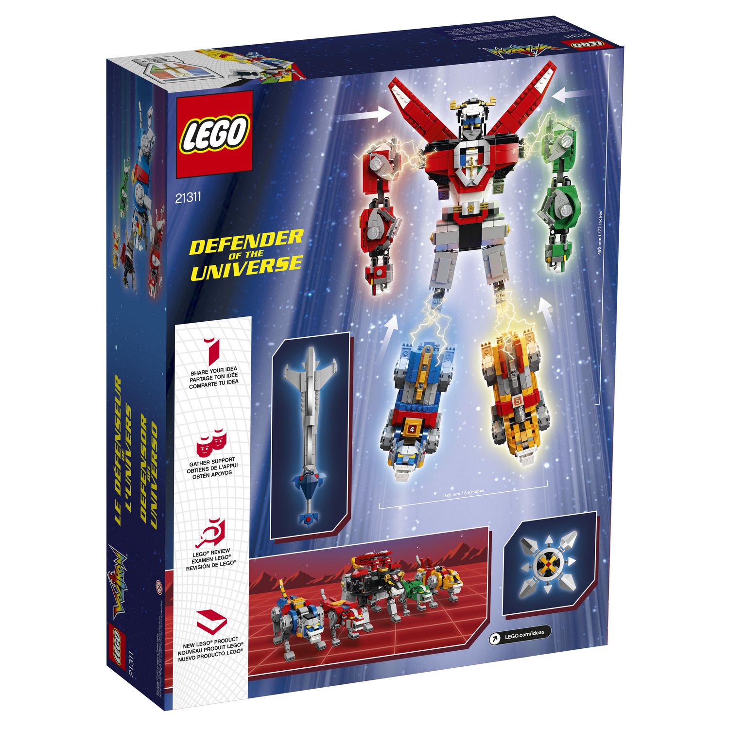 LEGO Ideas Voltron 21311 Building Toy - Walmart.ca