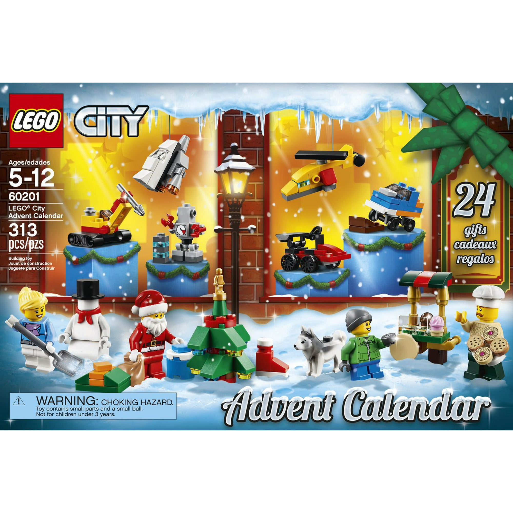 Lego 3 Builder Construction Men Worker Minifigure & Accessories City Town