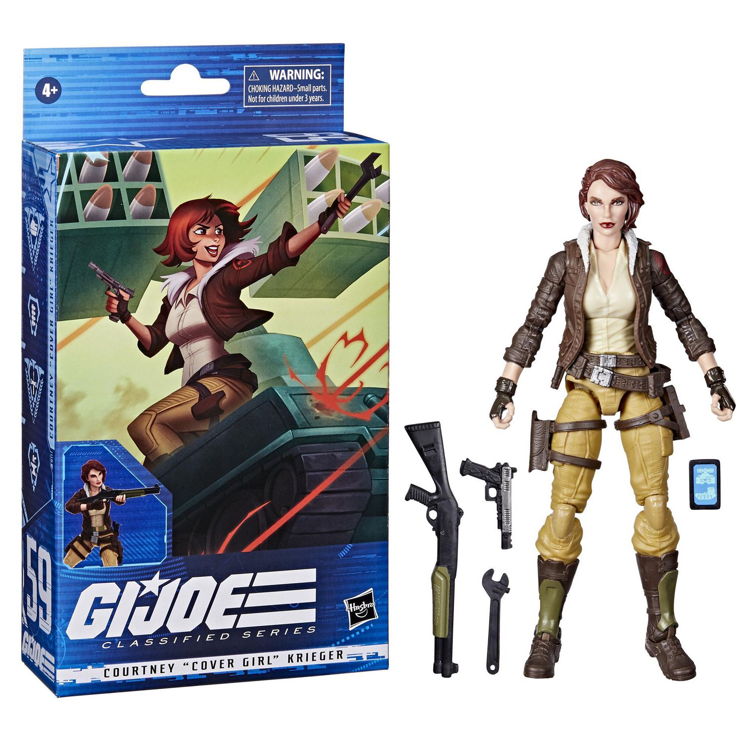 G.I. Joe Classified Series Courtney “Cover Girl” Krieger Action