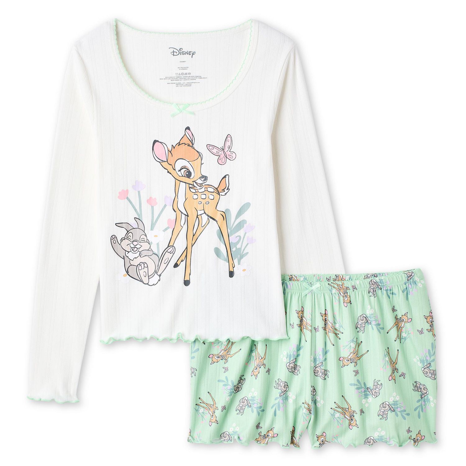 Pyjama 2 pièces Bambi Disney pour femmes