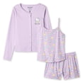 thumbnail image 3 of Hello Kitty and Friends Women's Three Piece Pajama Set, 3 of 3