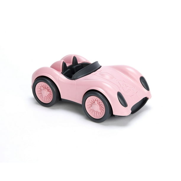 Voiture de course Green Toys en rose