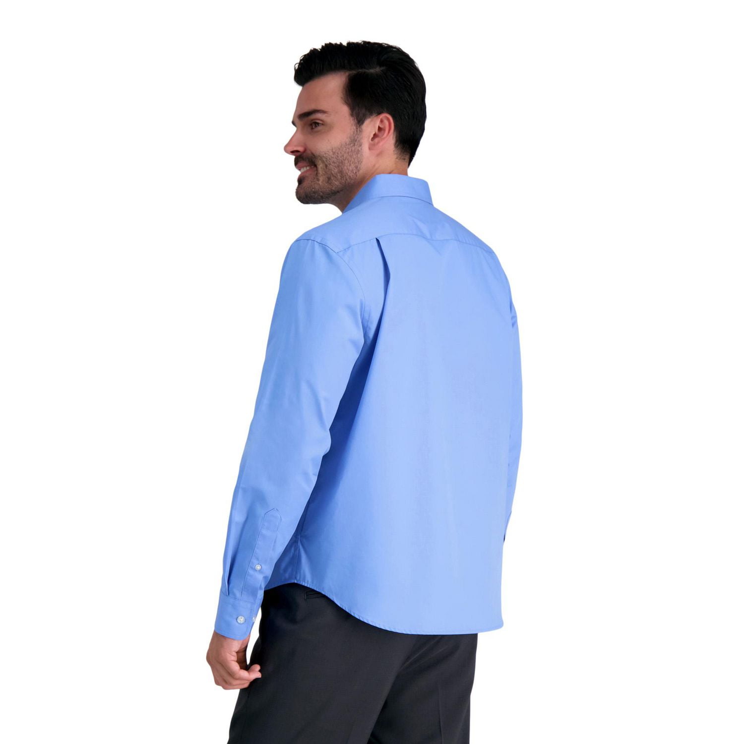 Chemise habillée confortable de couleur unie Flex CintréMC de Haggar® pour hommes Tailles P - 2TG