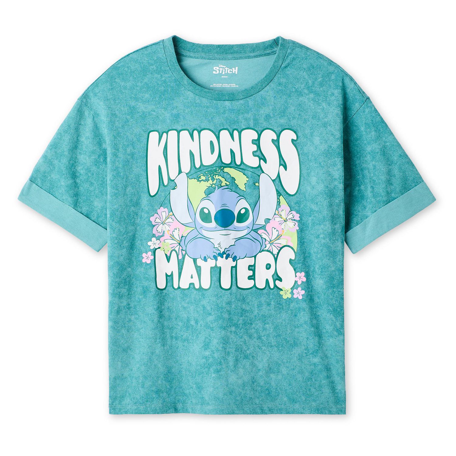 T-shirt à imprimé graphique Stitch Disney pour femmes