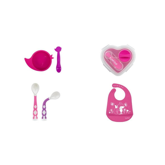 6 pc Fuschia Set Ensemble 6 pièces - Fuschia