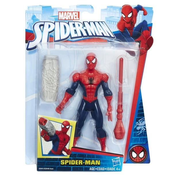 Moto spider man Figurine Spiderman 15 cm Bleu Et Rouge Personnage