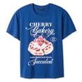 thumbnail image 3 of The Pink Closet Women's Cherry Bakery T-Shirt, 3 of 3