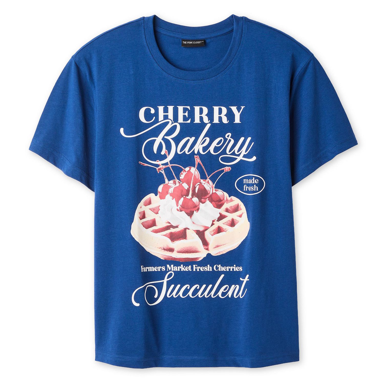 T-shirt Cherry Bakery The Pink Closet pour femmes
