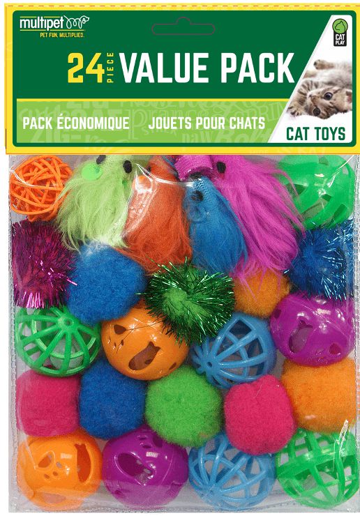 Multipet 24 Piece Value Pack Cat Toy - Walmart.ca