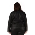 thumbnail image 2 of Devoted Faux Leather Moto Jacket, 2 of 2