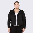 thumbnail image 1 of Devoted Women’s Plus size Sueded Moto Jacket, 1 of 2