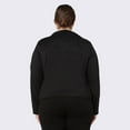 thumbnail image 2 of Devoted Women’s Plus size Sueded Moto Jacket, 2 of 2