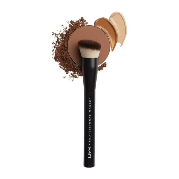 NYX Professional Makeup Can't Stop Won't Stop Foundation Brush, FOUNDATION BRUSH