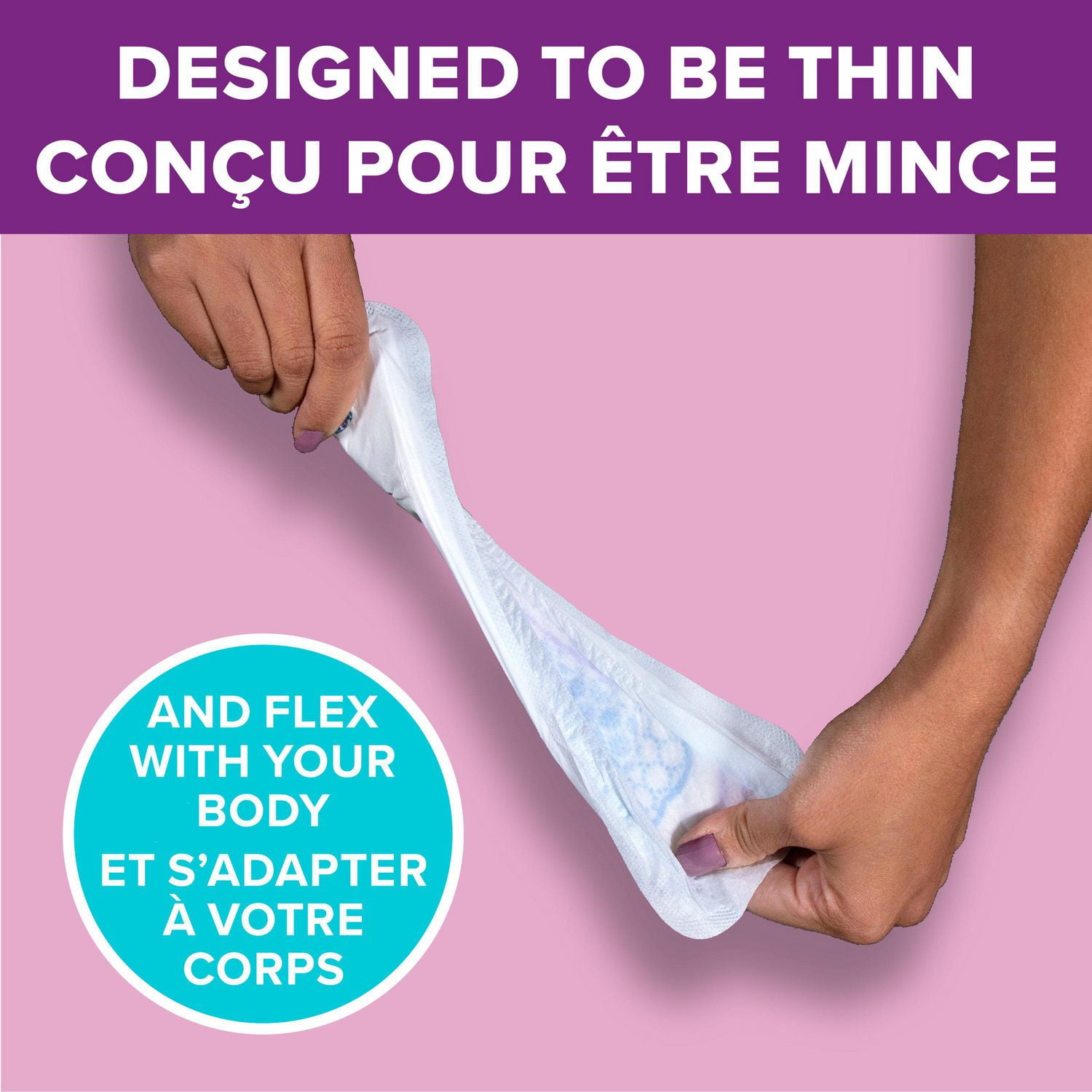 Poise Ultra Thin Incontinence Pads & Postpartum Incontinence Pads, 5 Drop Maximum Absorbency, Long Length, 108 Count