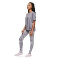 thumbnail image 2 of No Boundaries Women's Pajamas 3-Piece Set, 2 of 6