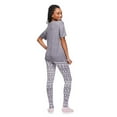 thumbnail image 3 of No Boundaries Women's Pajamas 3-Piece Set, 3 of 6