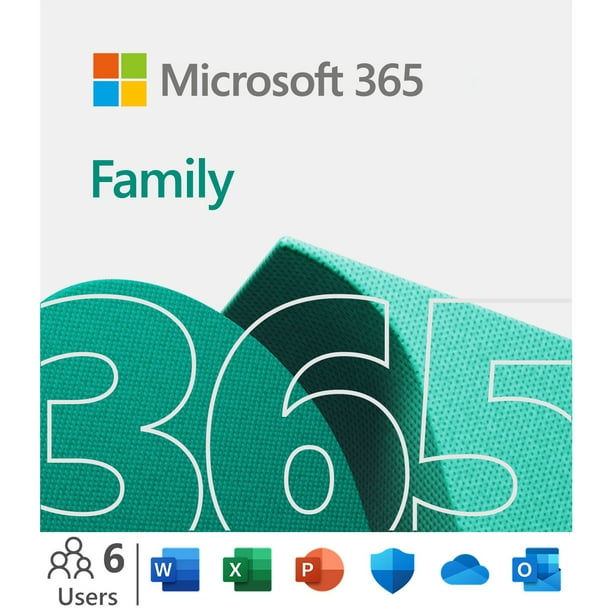 Microsoft 365 Family | Bilingual [Download] - Walmart.ca