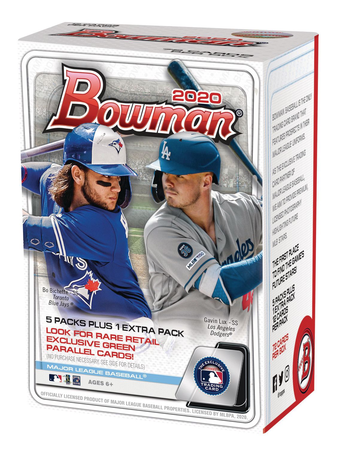 20 Topps Bowman Baseball Value Box Walmart Canada