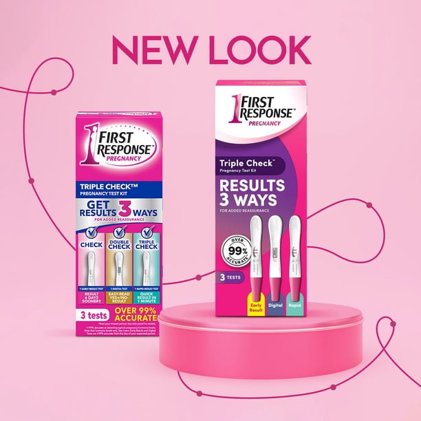 Lot De 3 Tests De Grossesse Fiables & Rapides - Marque Miu Miu - NEUF - Test Urine