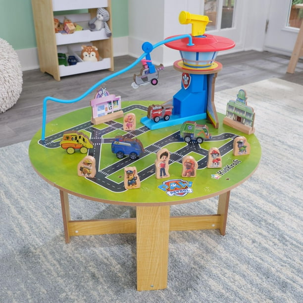  KidKraft Paw Patrol Mission Ready Activity Table : Toys & Games