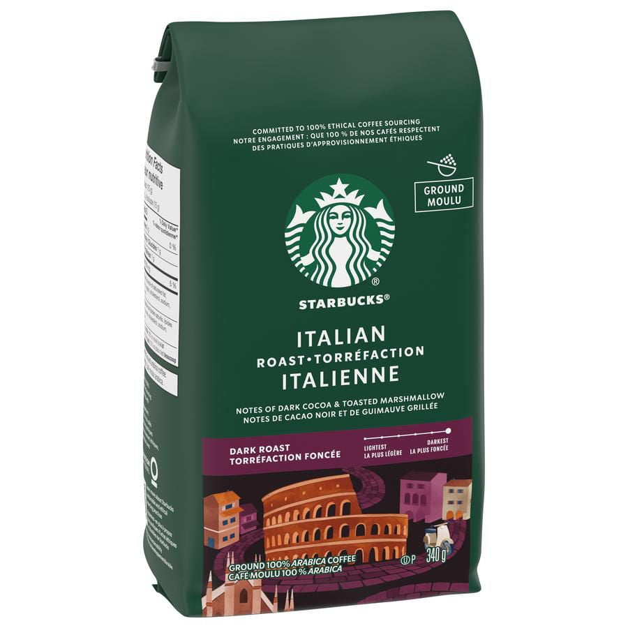 Starbucks Italian Roast Dark Roast Ground Coffee Walmart Canada