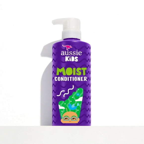 Aussie Kids Moist Sulfate Free Conditioner for Kids, 16 fl oz/475 mL